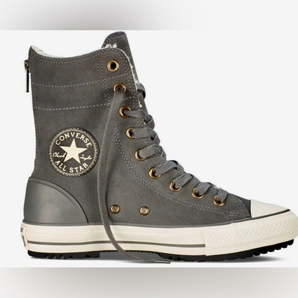Converse Winterized High-Top Sneakers - Picture 3 of 10